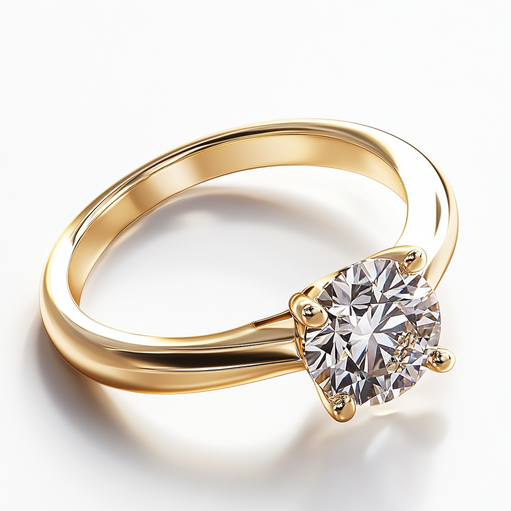 Bague Solitaire en Or