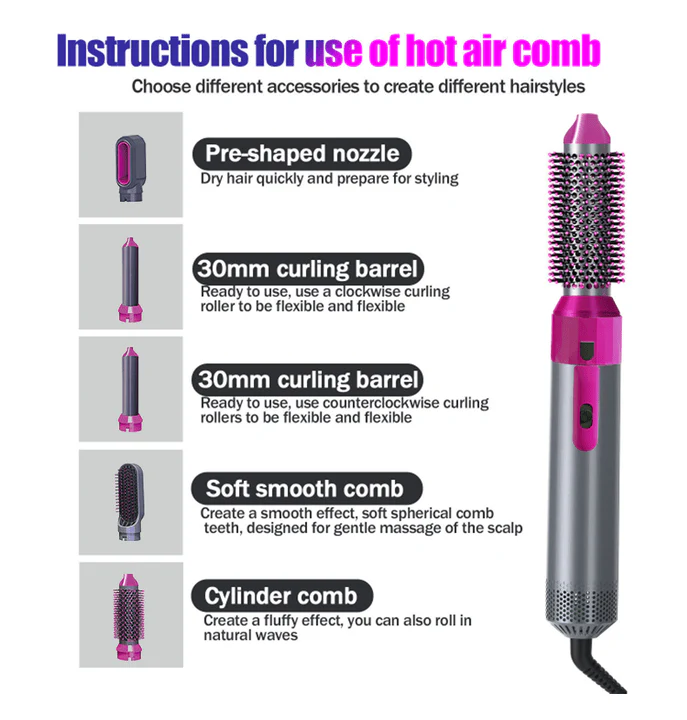 Multi-Function Hair Styler Set
