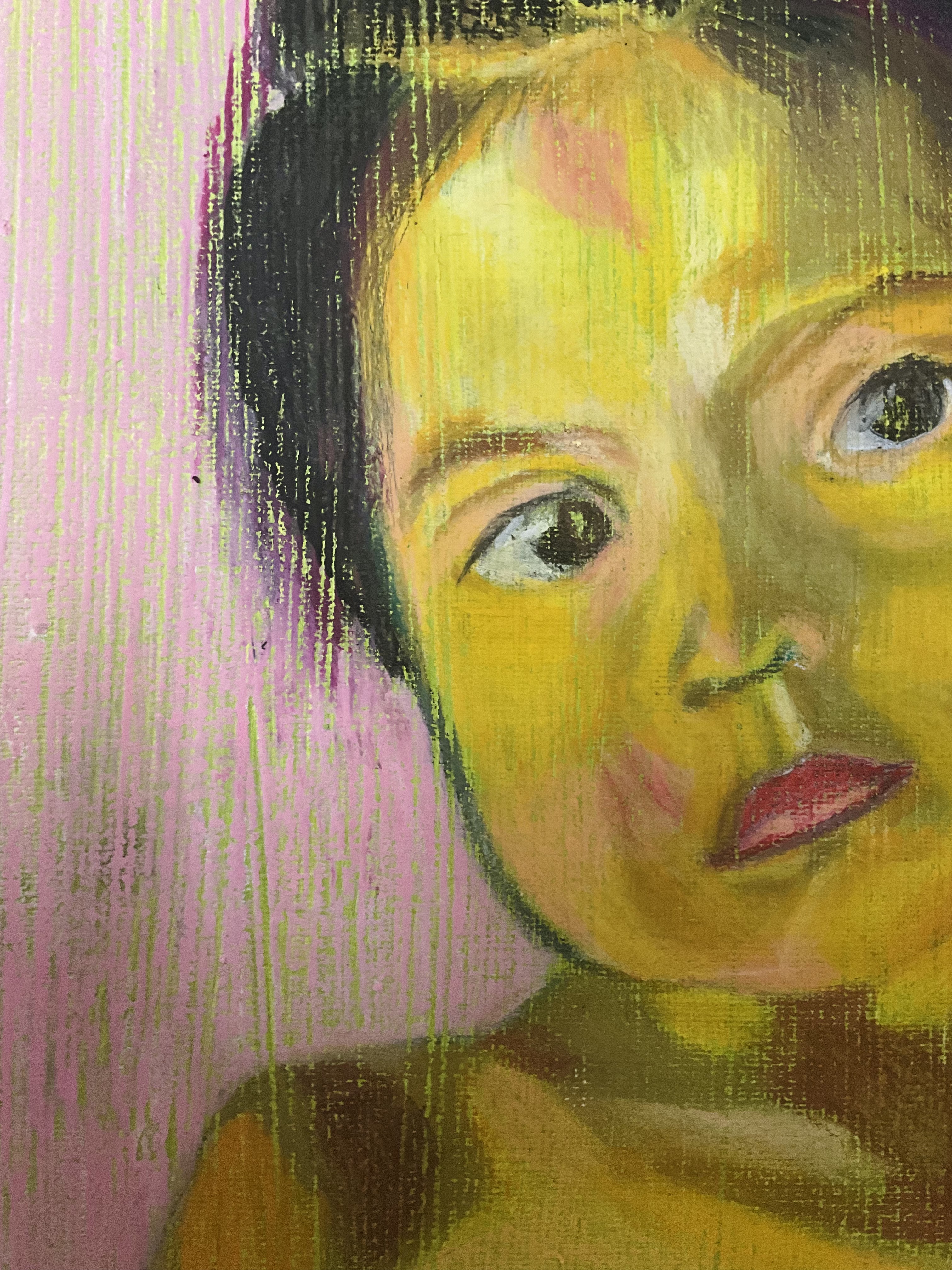 Petite fille au crayon