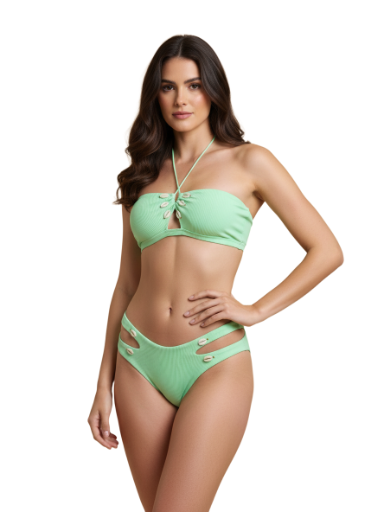 Bikini Verde Halter