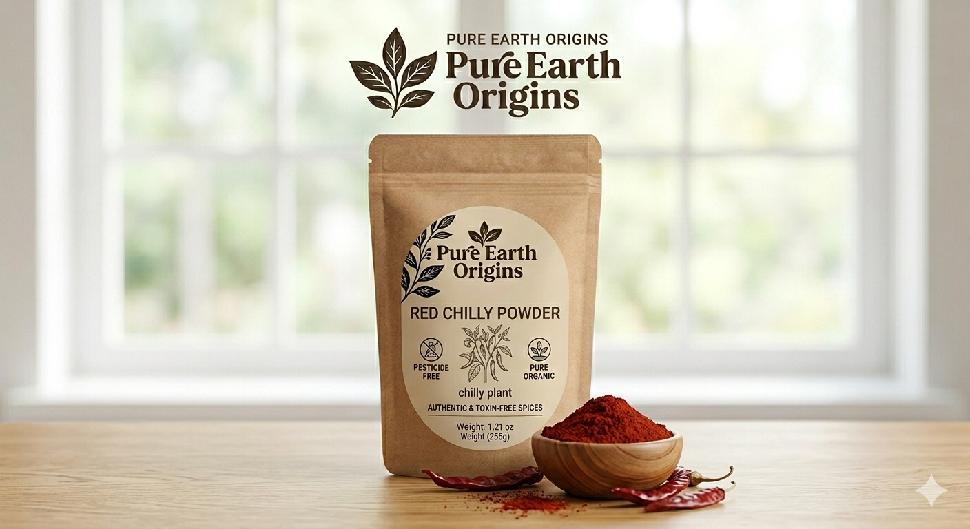 Pure Earth Origins Red Chilly Powder