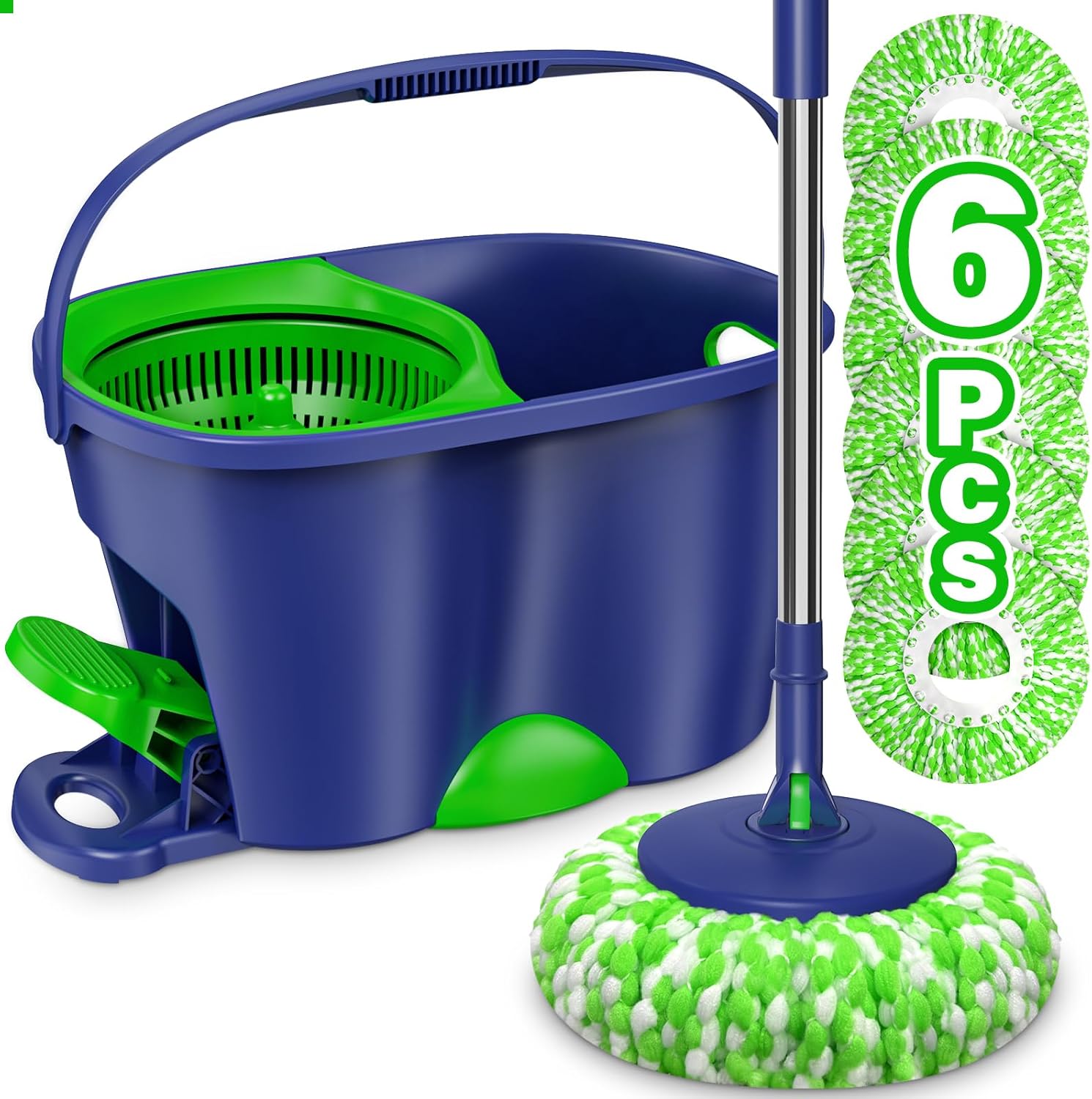 Spin Mop and Bucket Set