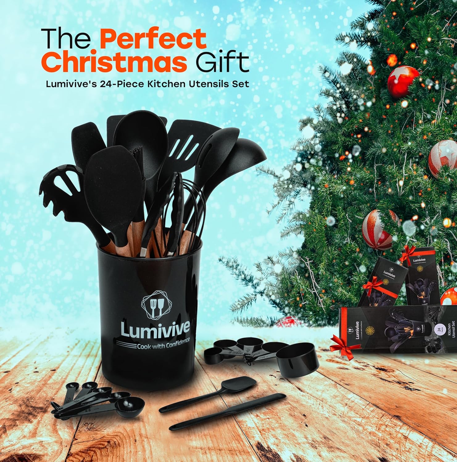 Kitchen Utensils Set– Food-Grade Silicone -Elevate Culinary Experience