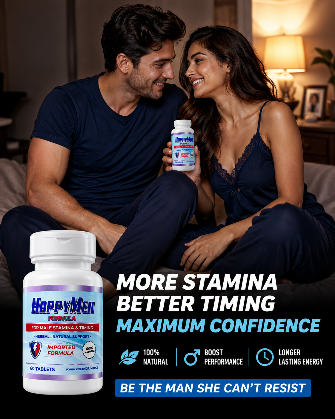 HappyMen Formula Tablets (Combo Pack)