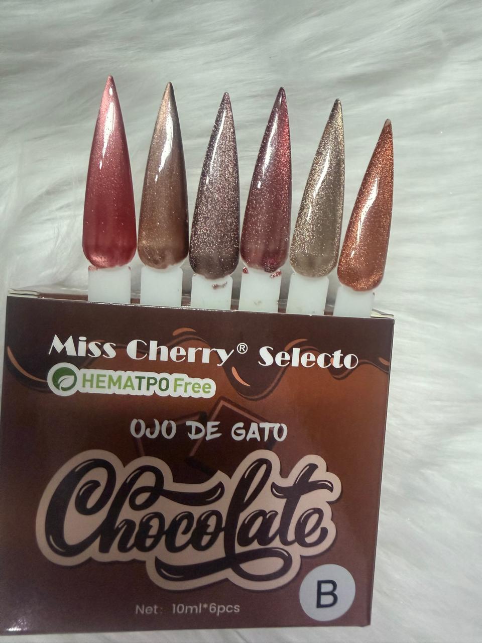 Gama Ojo de Gato Chocolate B 