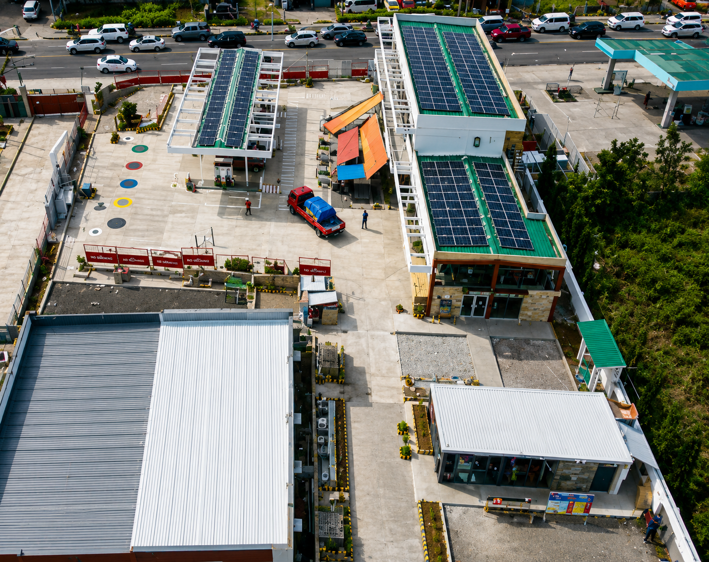 Shell Gas Station – 73.5kW Solar Canopy Project