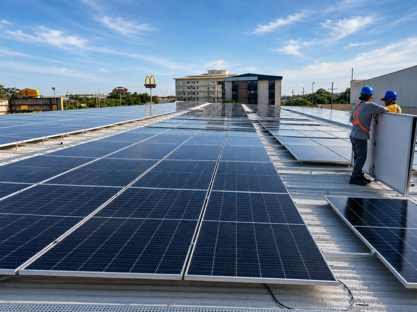 WalterMart Carmona – 940.62kW Solar Rooftop Project