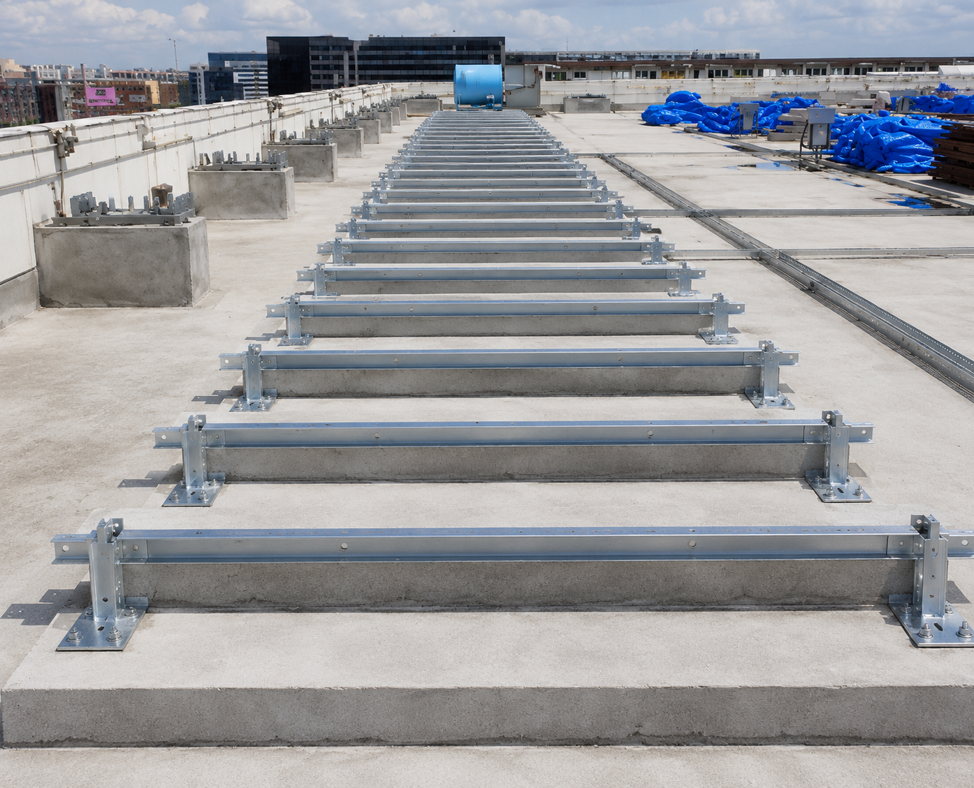 Citadines Hotel – 85kW Roof Deck Solar Project