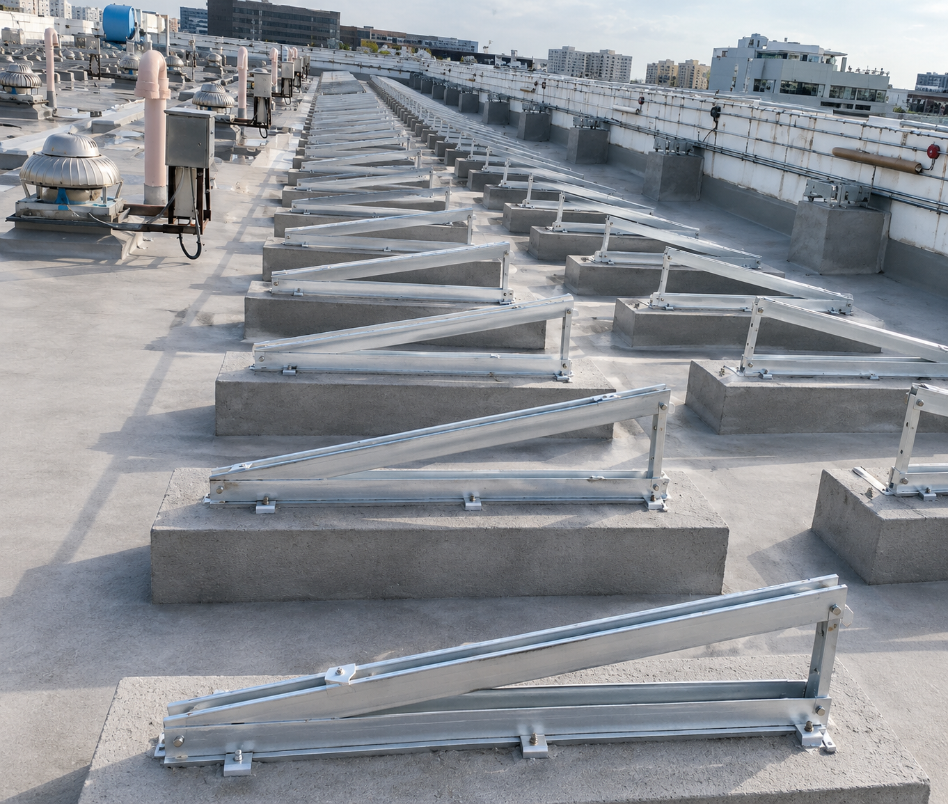 Citadines Hotel – 85kW Roof Deck Solar Project