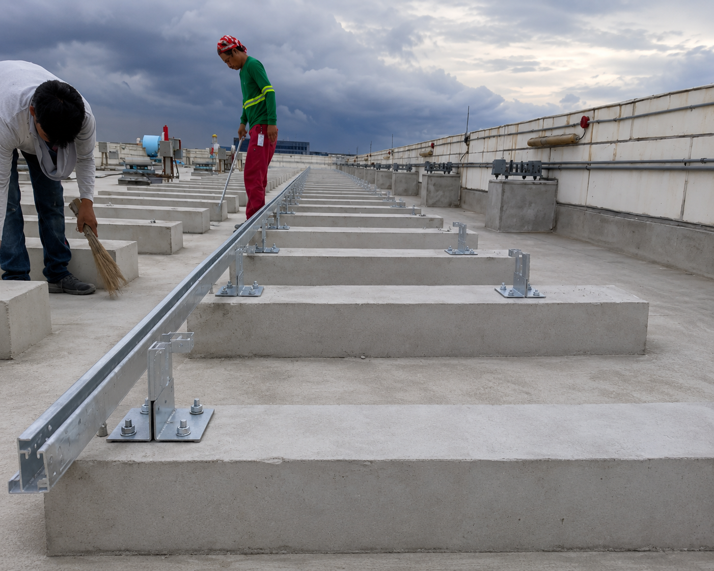 Citadines Hotel – 85kW Roof Deck Solar Project