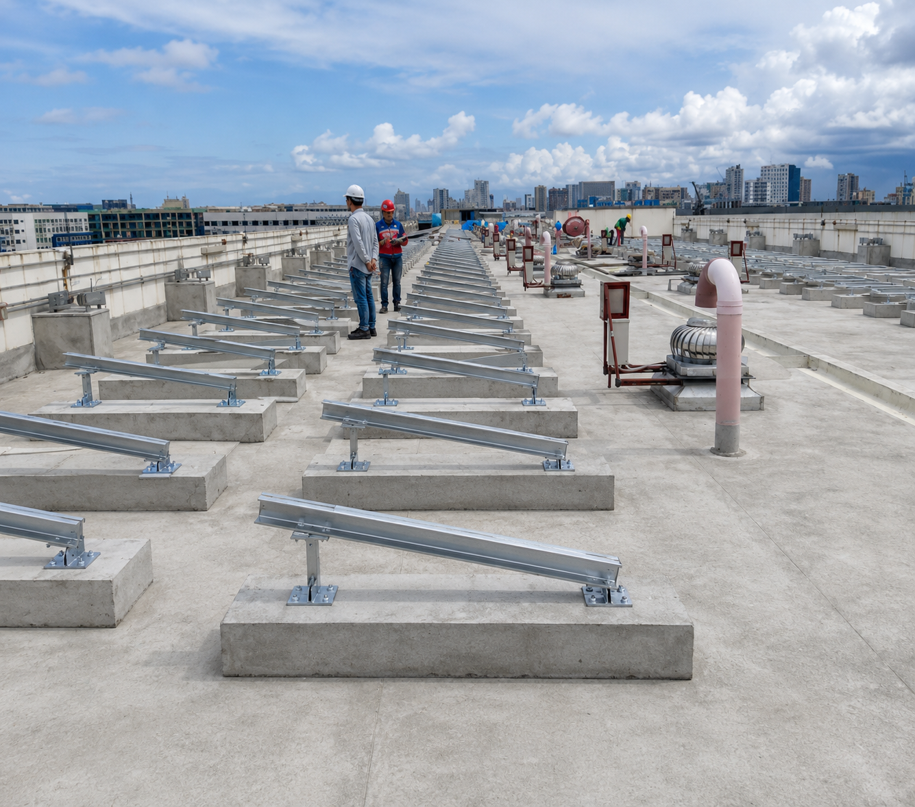 Citadines Hotel – 85kW Roof Deck Solar Project