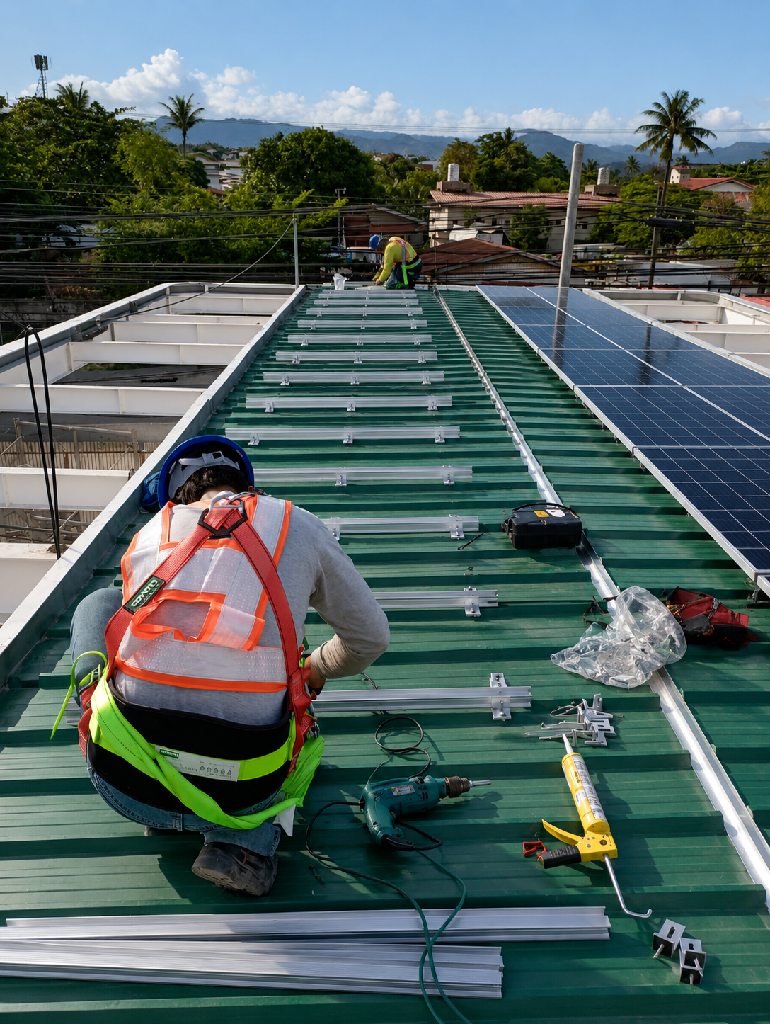 Shell Gas Station – 73.5kW Solar Canopy Project