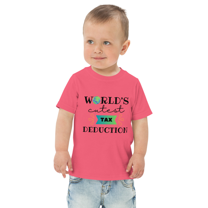 World's Cutest Tax Deduction Toddler