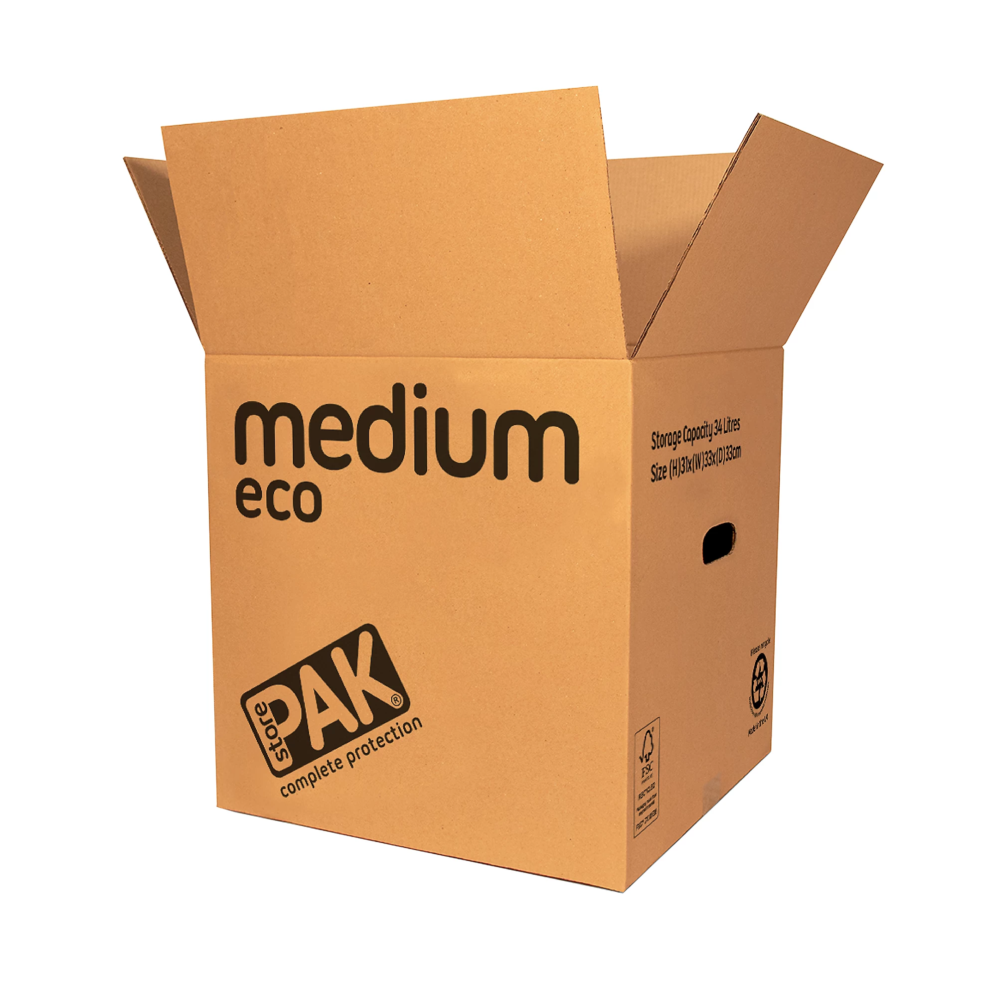 Medium Eco Cardboard Storage Box