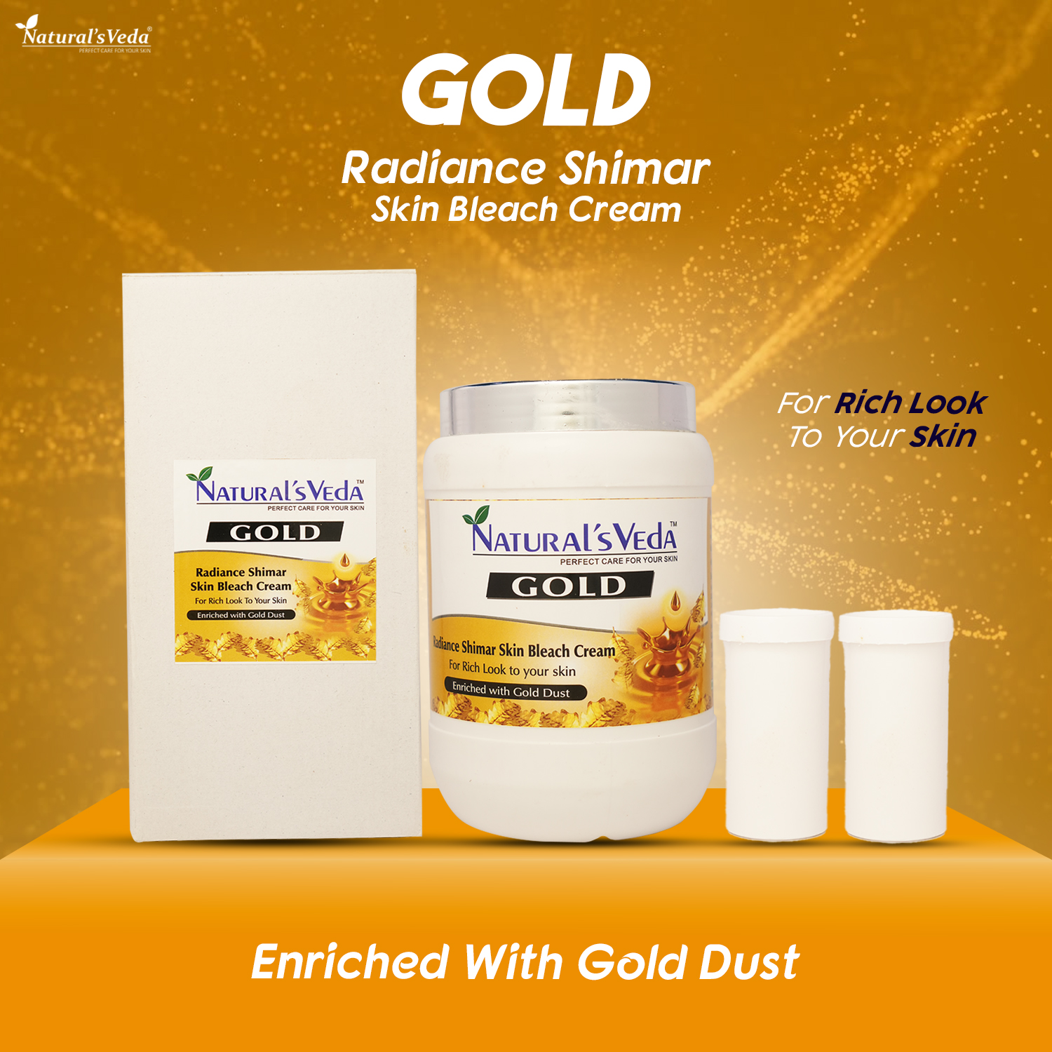 Gold Radiance Shimar Skin Bleach Cream