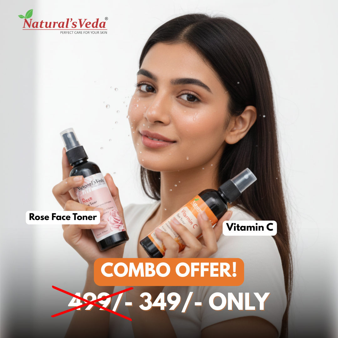 Rose Face Toner & Vitamin C Combo