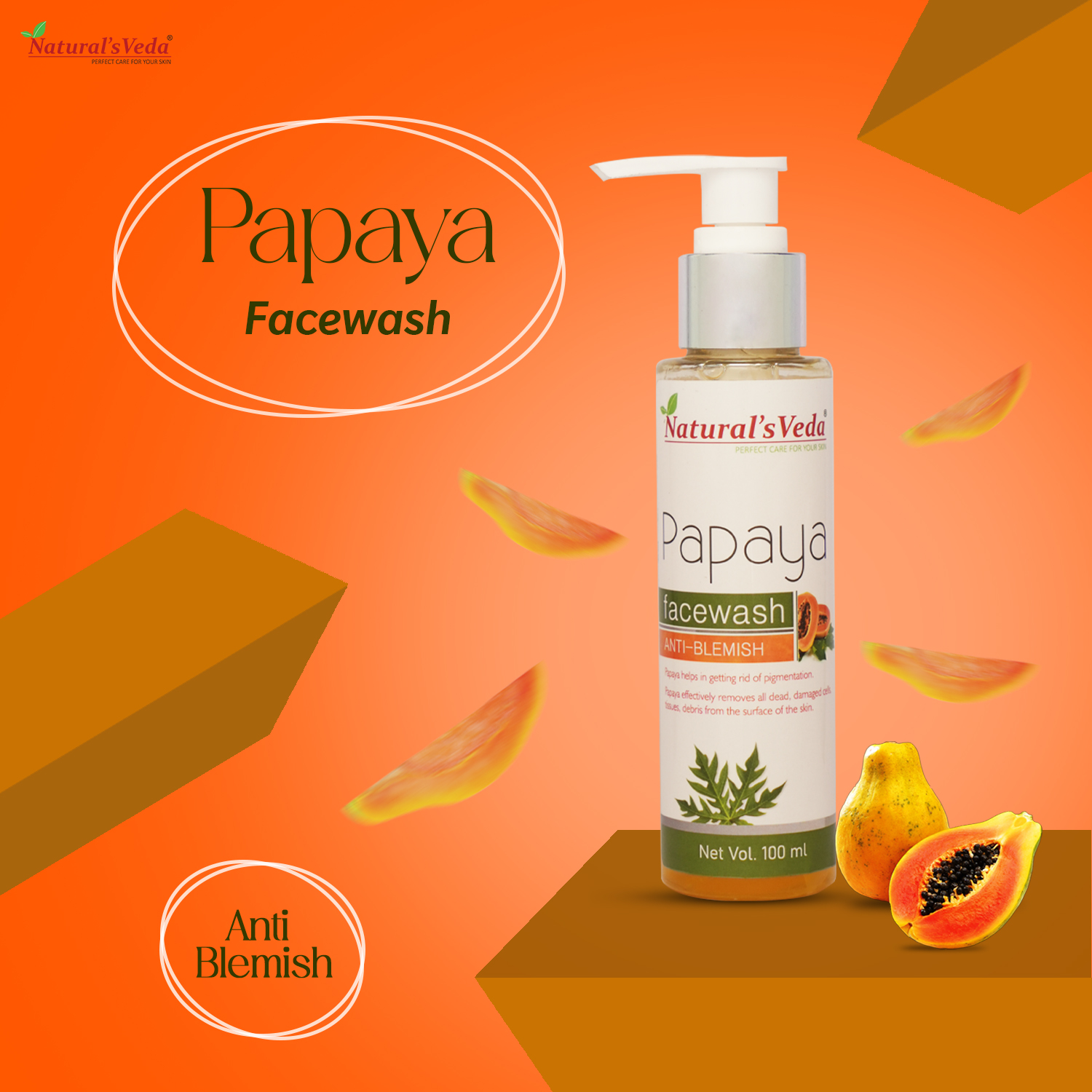 Papaya Facewash Anti-Blemish