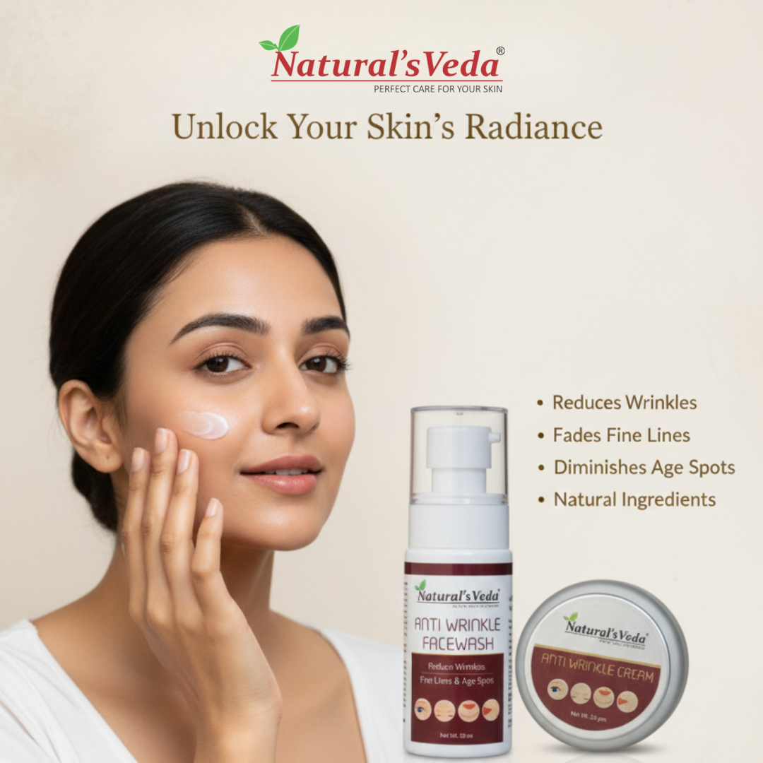 Anti Wrinkle Facewash & Anti Wrinkle Cream