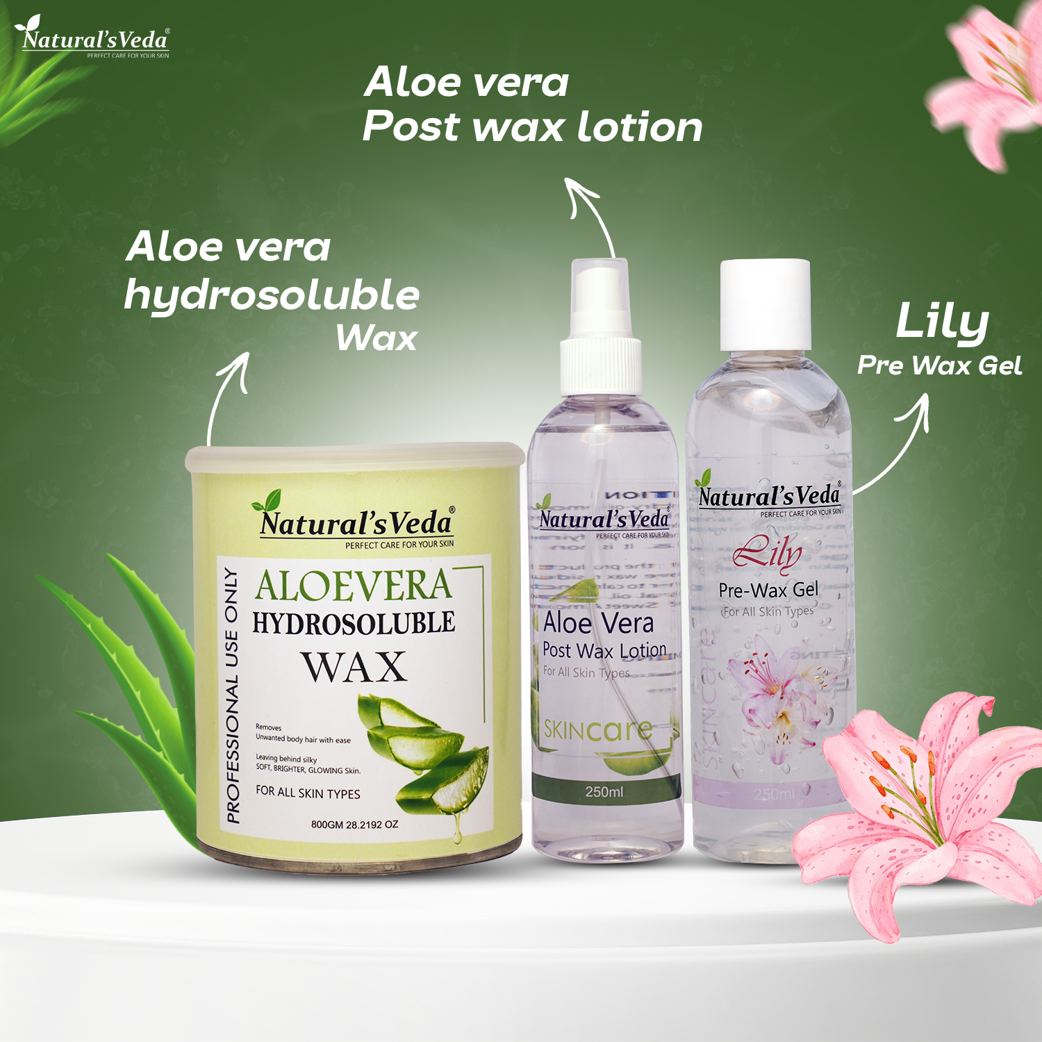 Aloe Vera Wax Care Combo