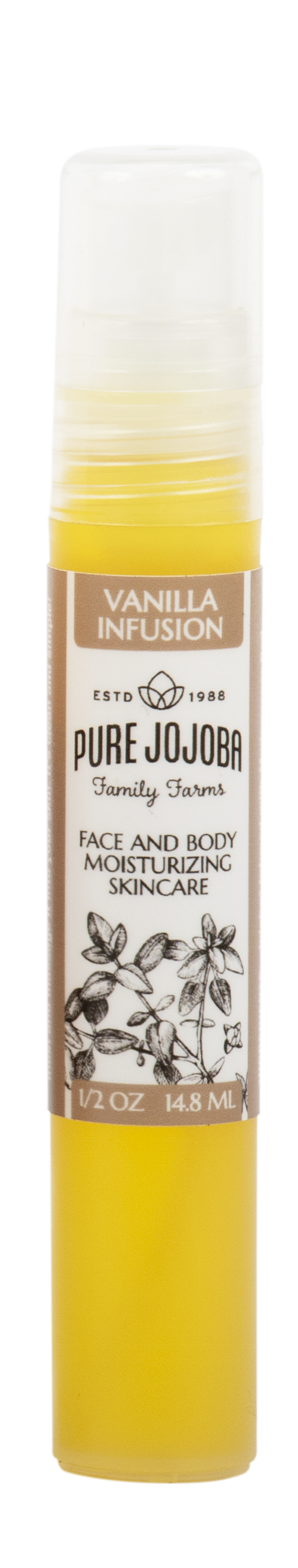 VANILLA Infused Pure Jojoba Face and Body Moisturizing Skincare