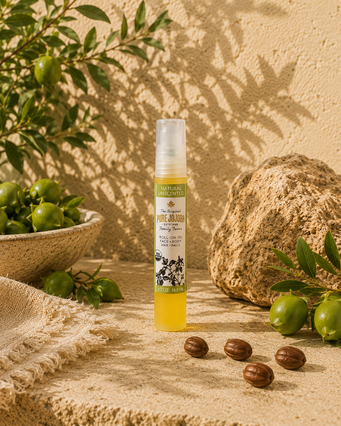 1/2oz Pure Certified Organic Arizona Grown Jojoba