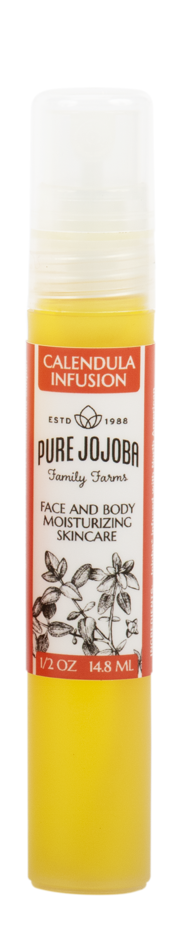 CALENDULA Infused Pure Jojoba Face and Body Moisturizing Skincare