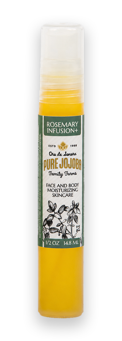 ROSEMARY Infused Pure Jojoba Face and Body Moisturizing Skincare
