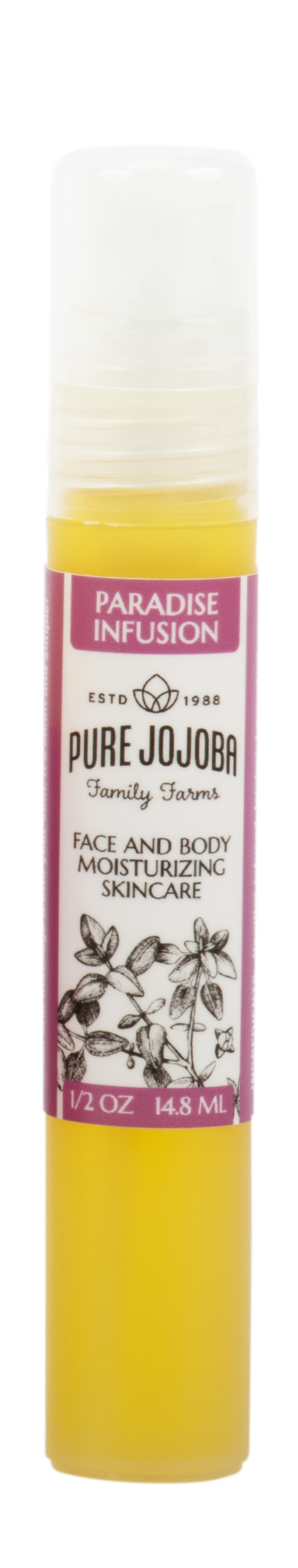 PARADISE Infused Pure Jojoba Face and Body Moisturizing Skincare