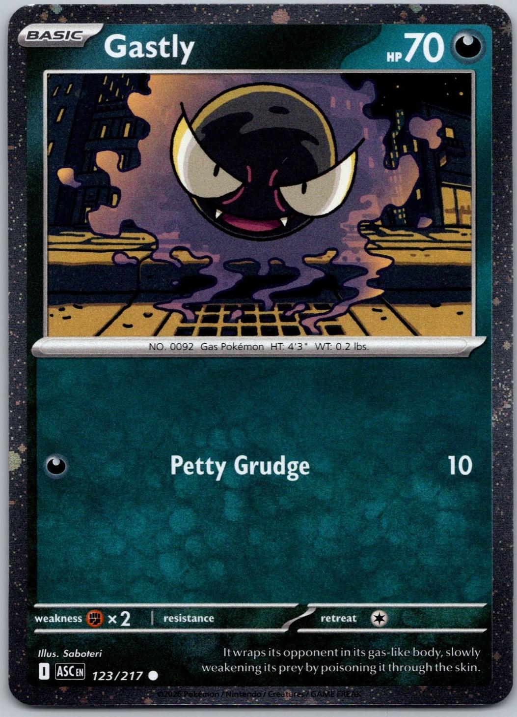 Gastly Promo #123 (Ingles)