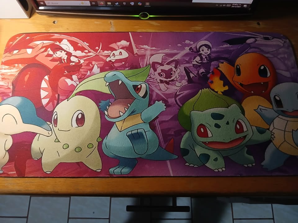 Play Mat Iniciales Kanto y Johto 60 x30 cm