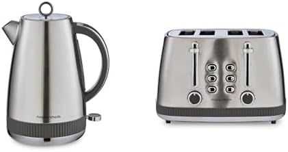 Morphy Richards Mexborough Kettle & Toaster Bundle, 1.7L, 3KW Rapid Boil Kettle