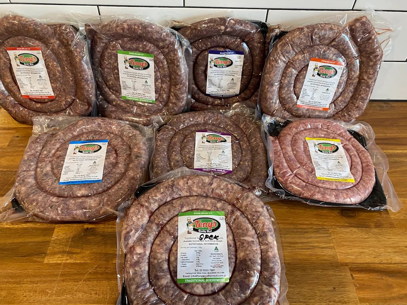 Traditional Boerewors Selection