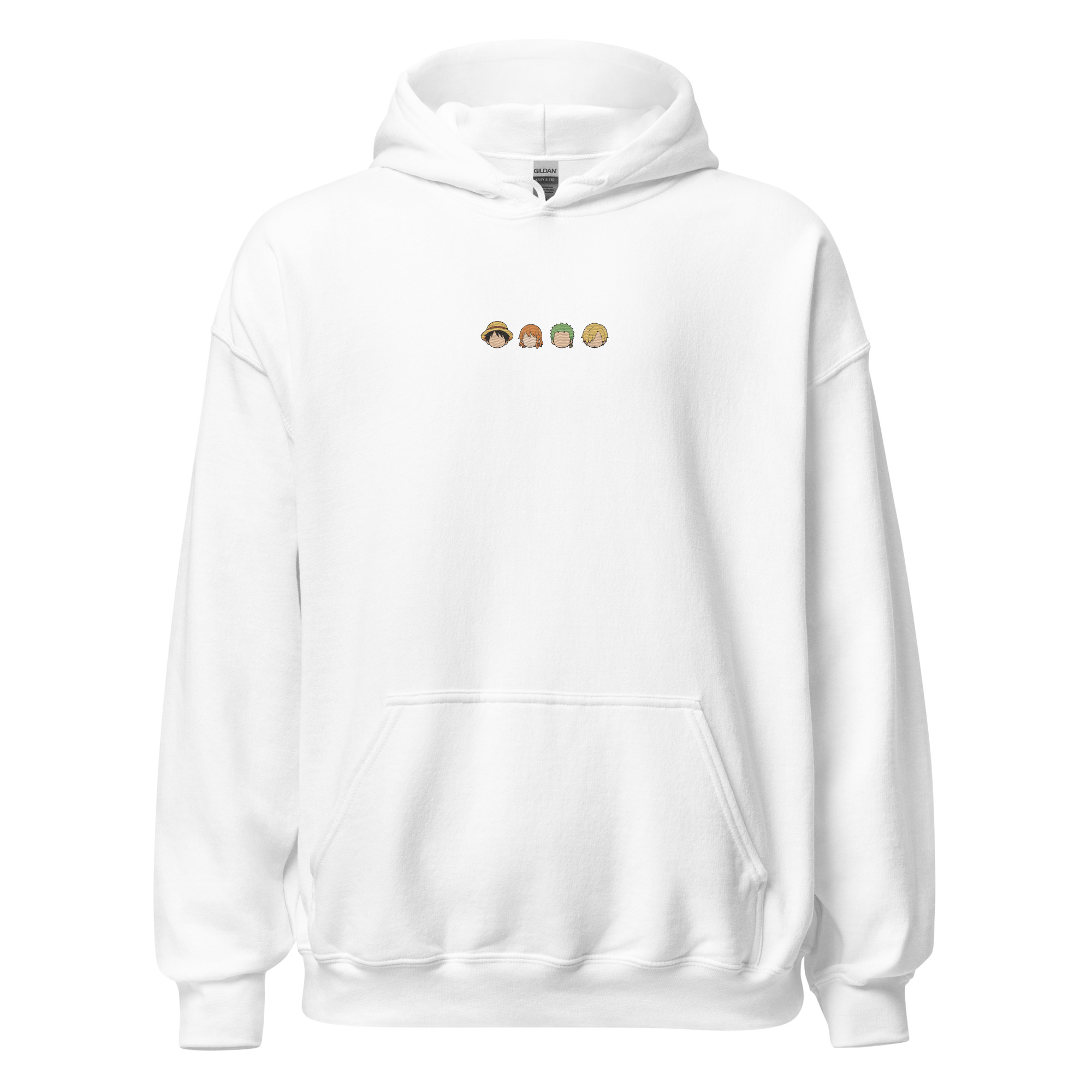 Straw Hat Crew | Chibi Embroidered Hoodie
