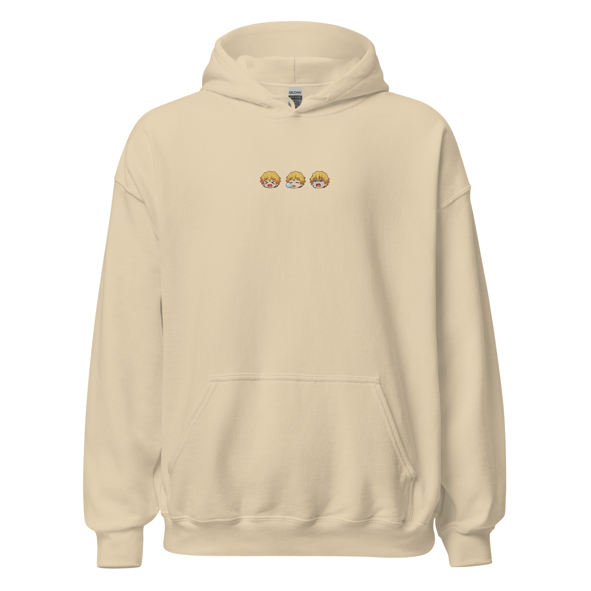 Thunder Emotions | Chibi Embroidered Hoodie