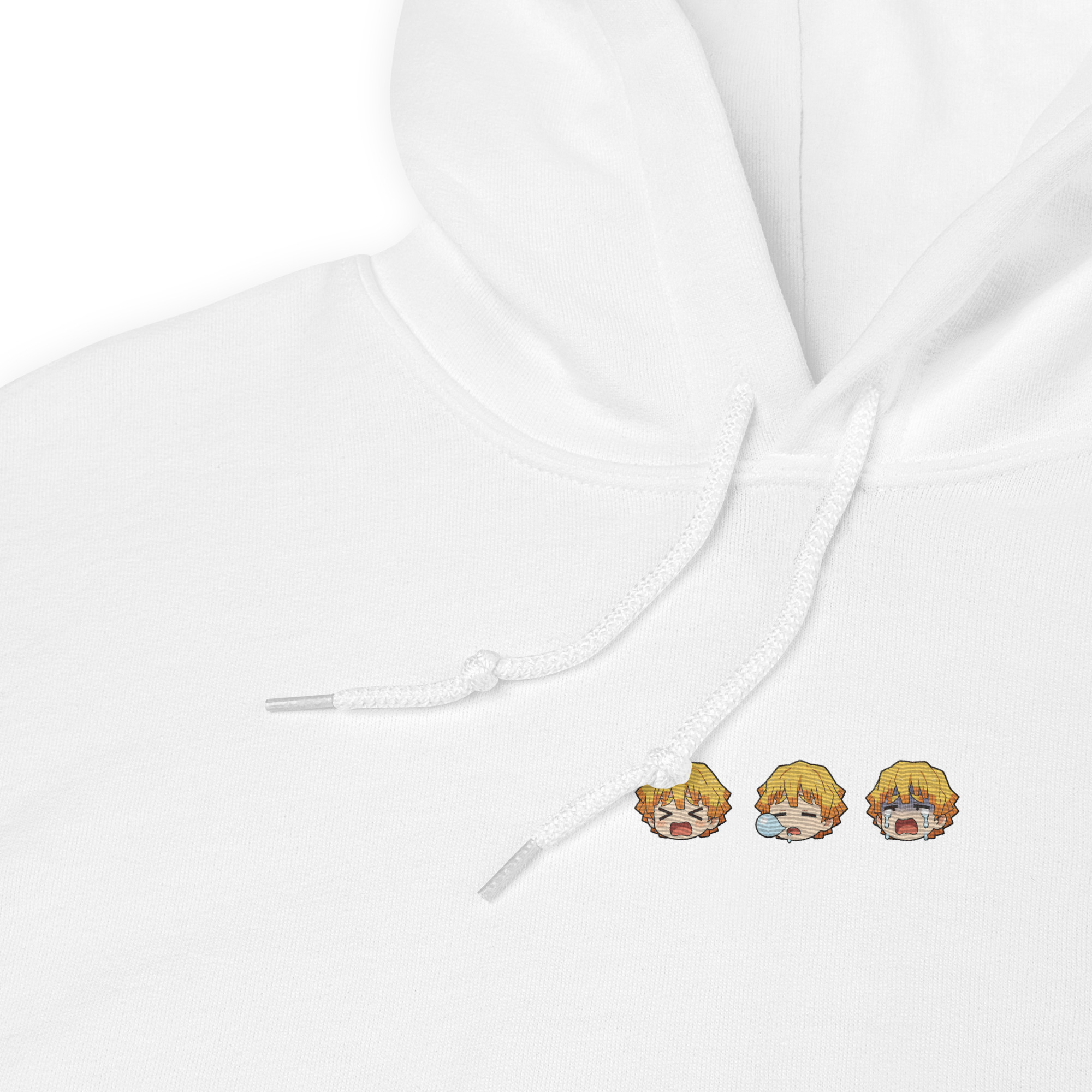Thunder Emotions | Chibi Embroidered Hoodie