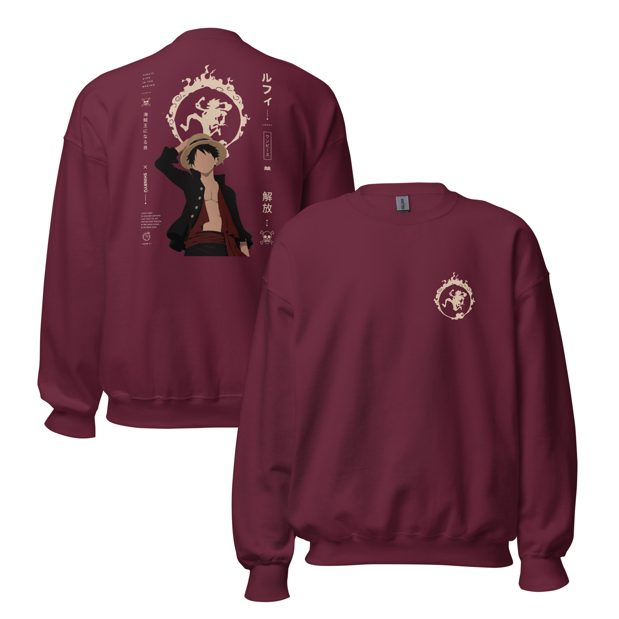 Straw Hat Captain Sweatshirt