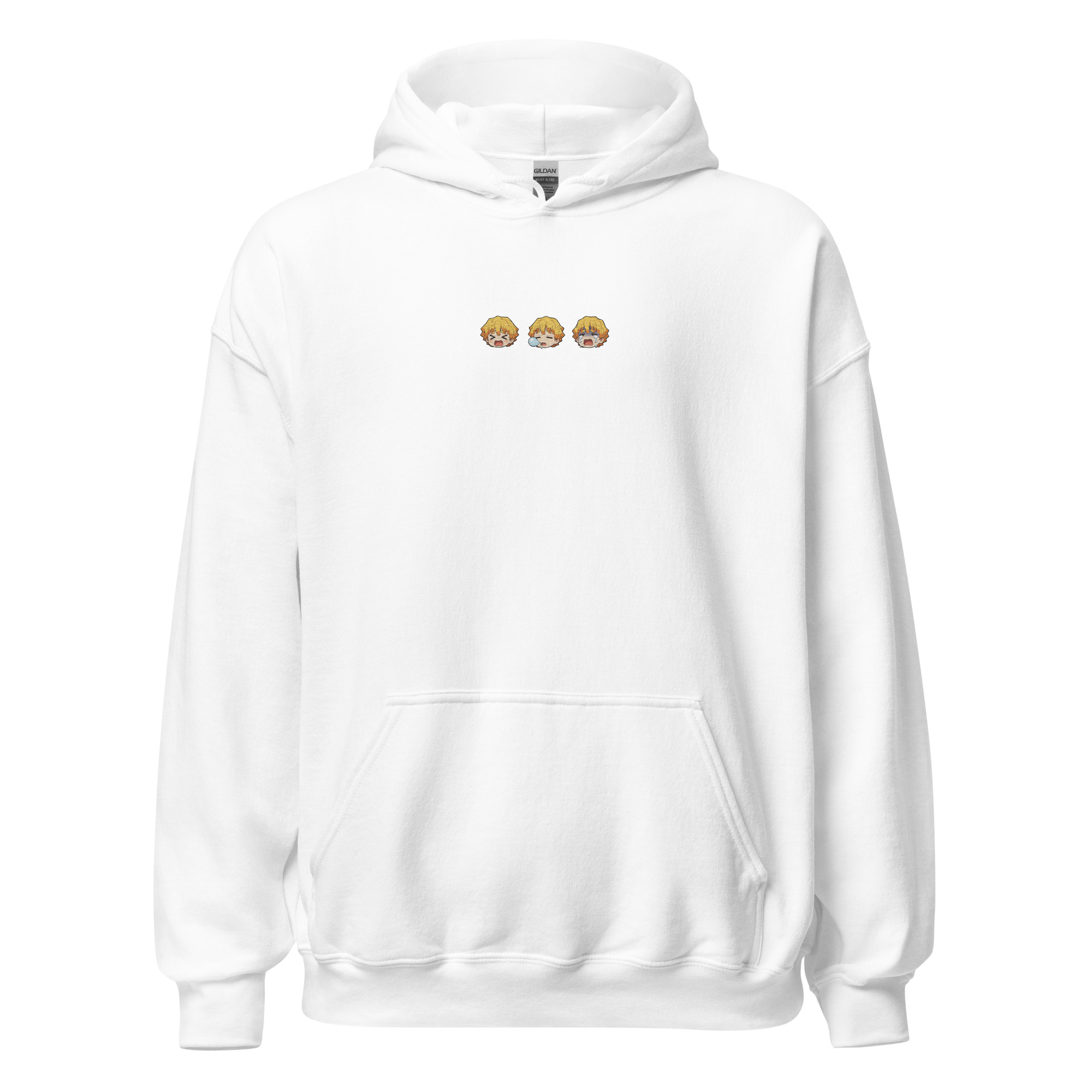 Thunder Emotions | Chibi Embroidered Hoodie
