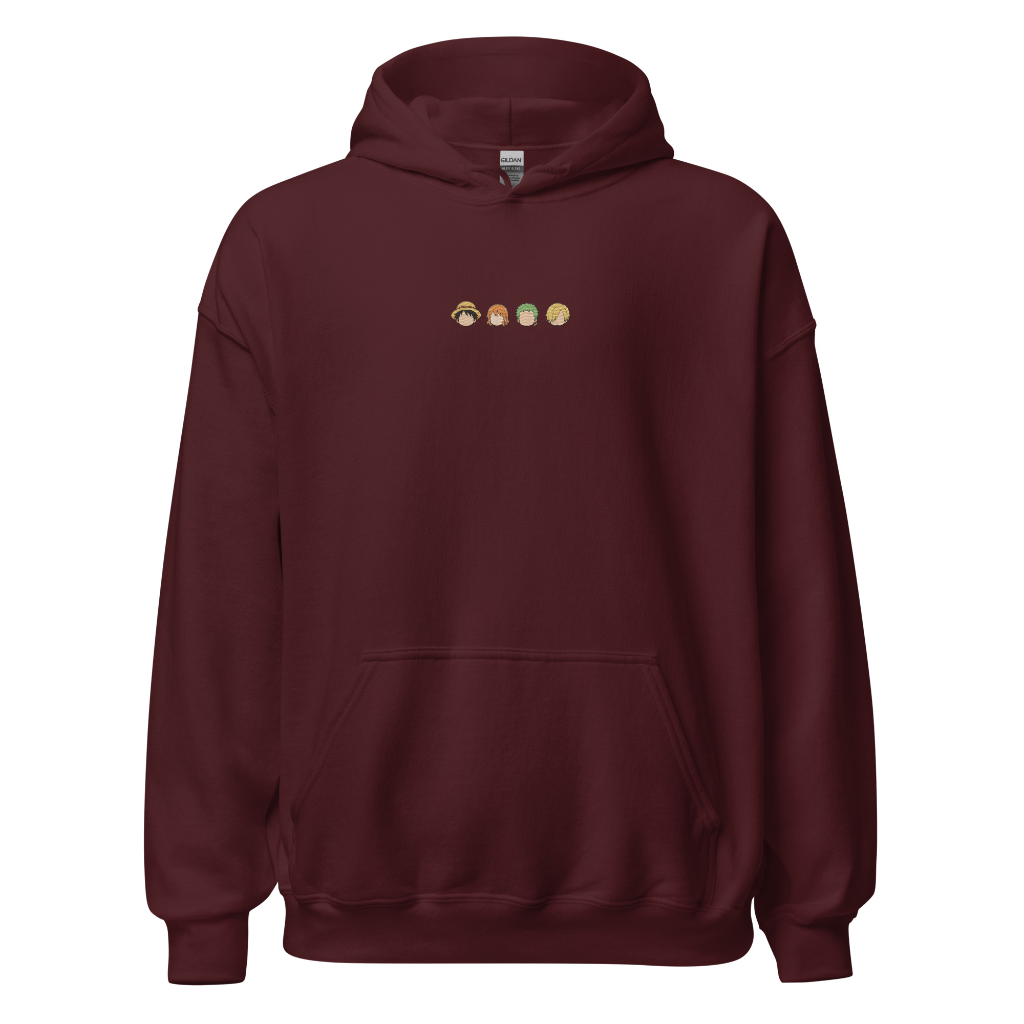 Straw Hat Crew | Chibi Embroidered Hoodie
