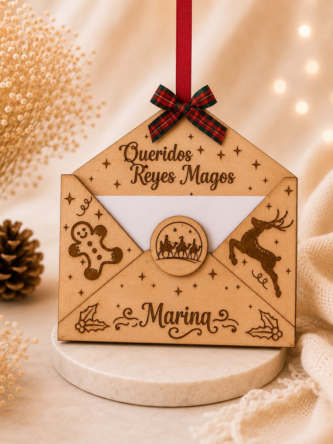 Sobre para carta de Papá Noel y Reyes Magos 🎅🏽🤴🏽