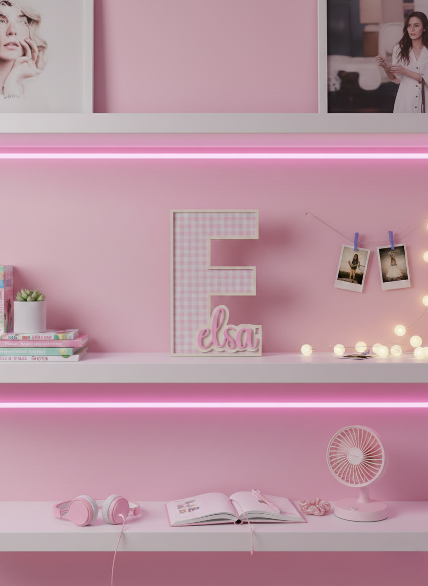  🧵 Letra NIU VICHY ROSA 🧵