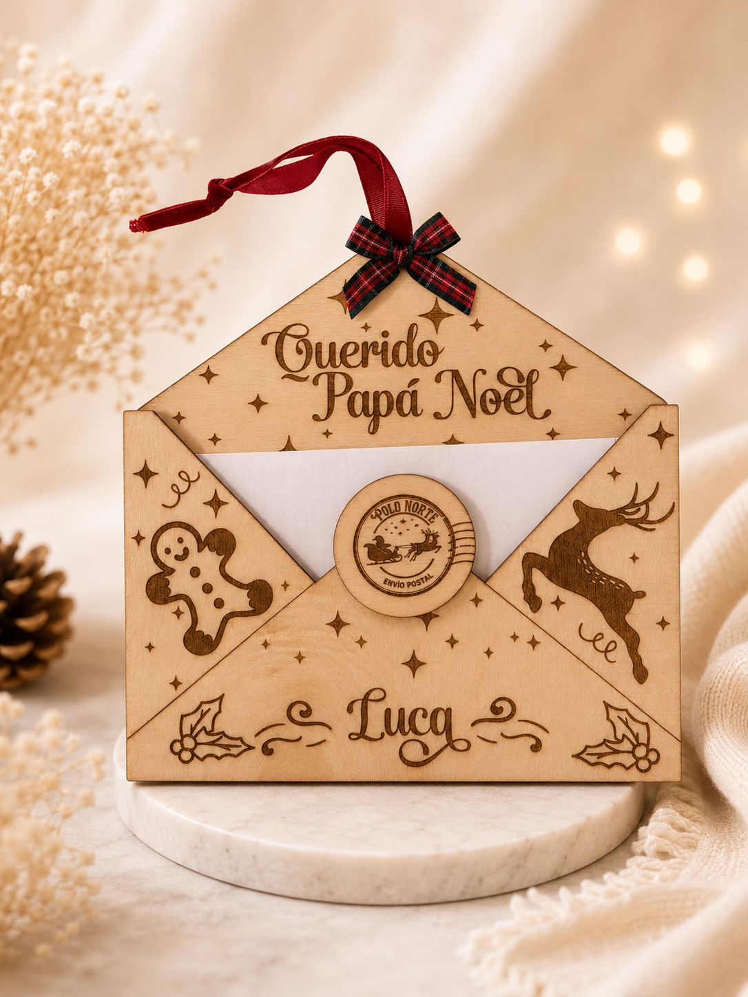 Sobre para carta de Papá Noel y Reyes Magos 🎅🏽🤴🏽