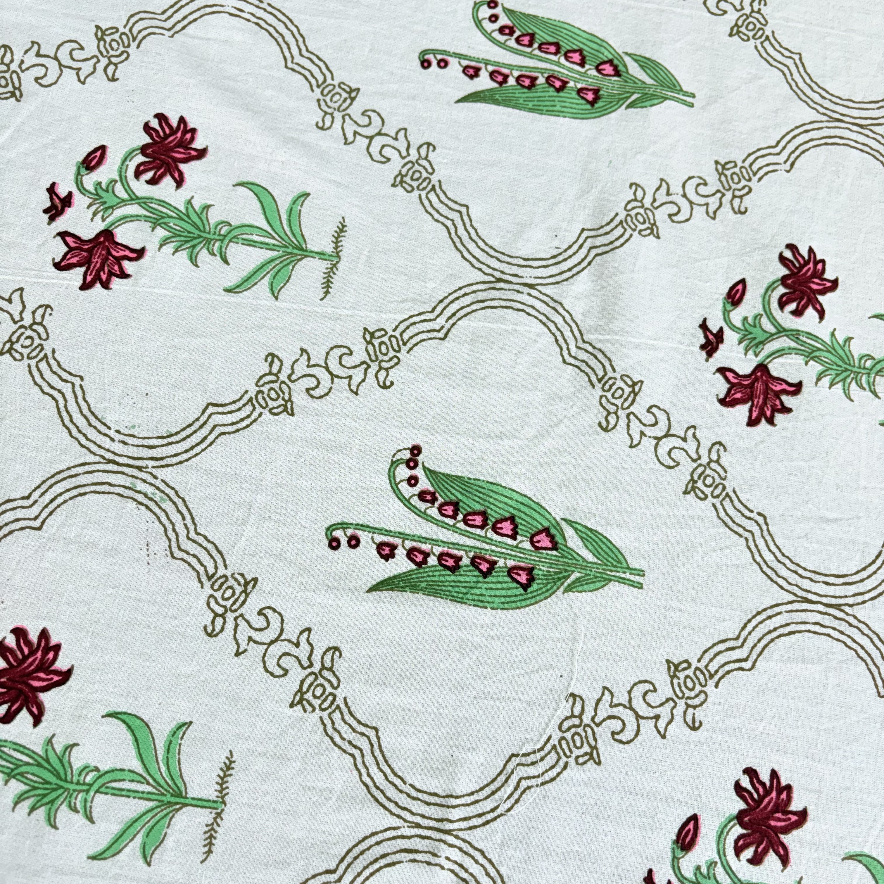 Floral Printed Cotton Bedsheet Set