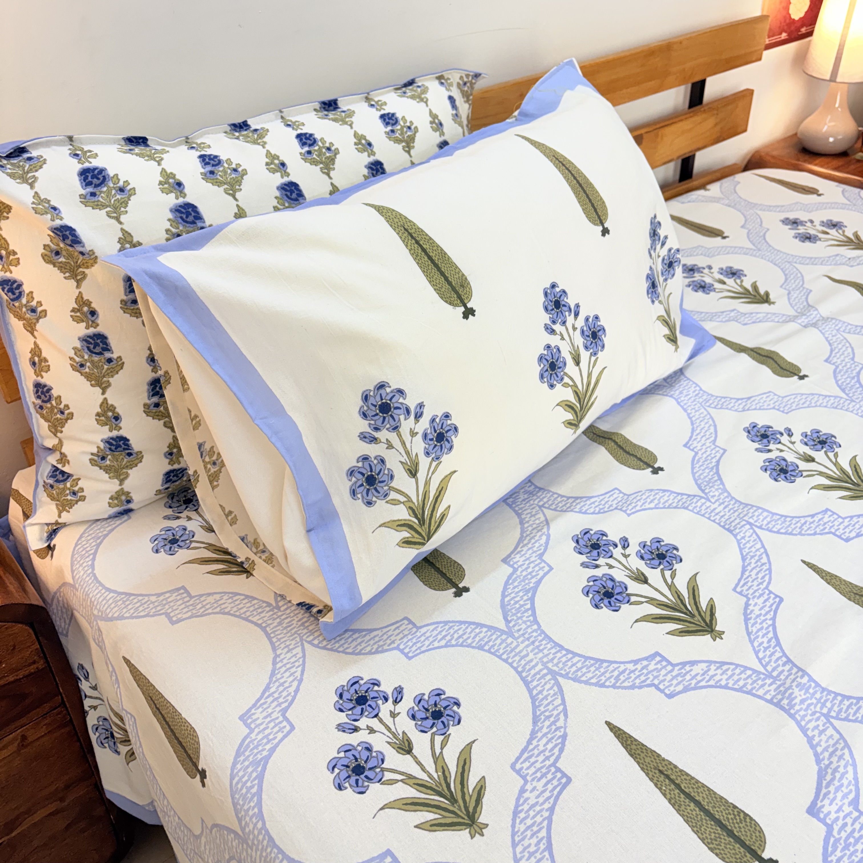 Floral Cotton Bedsheet Set