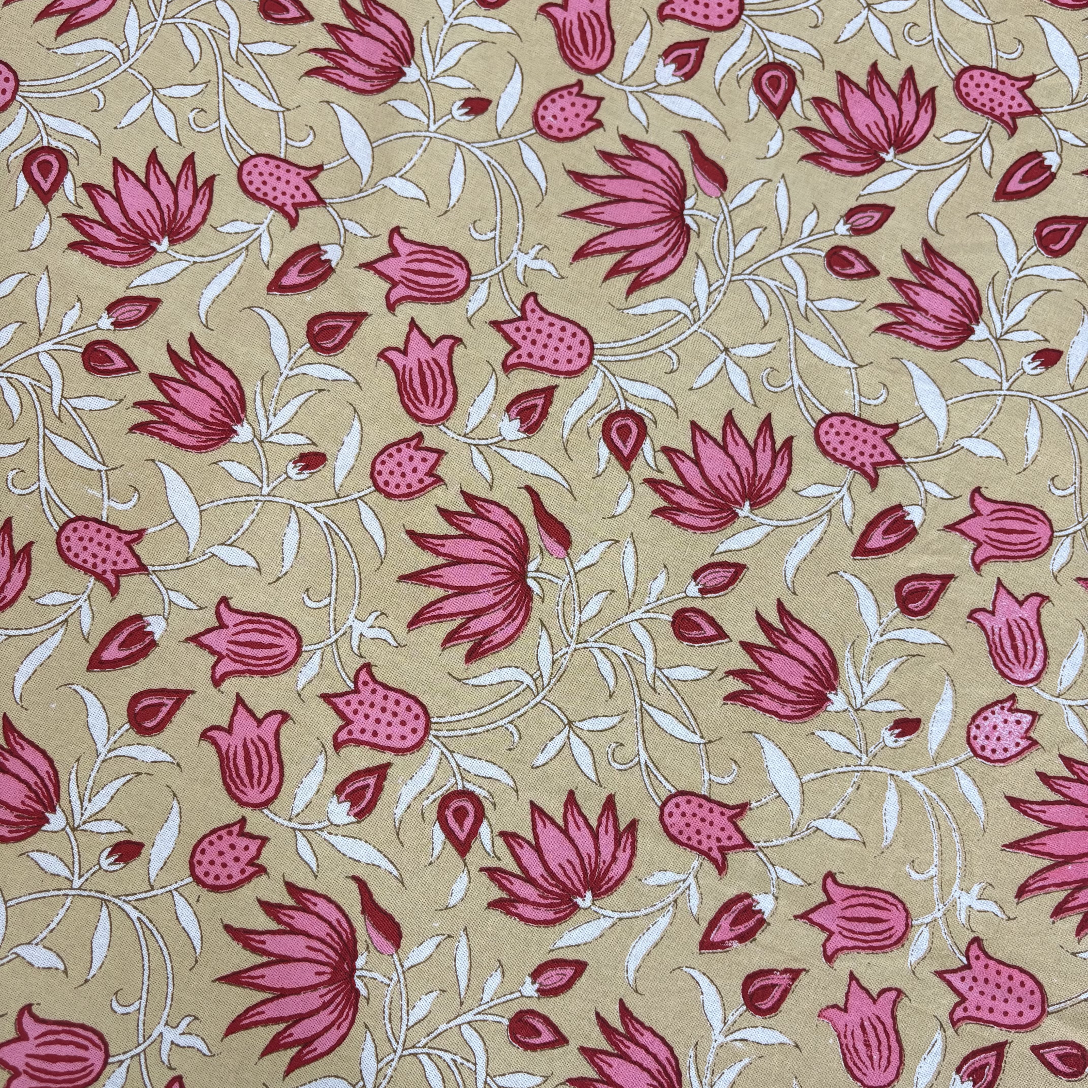 Floral Print Cotton Bedsheet Set