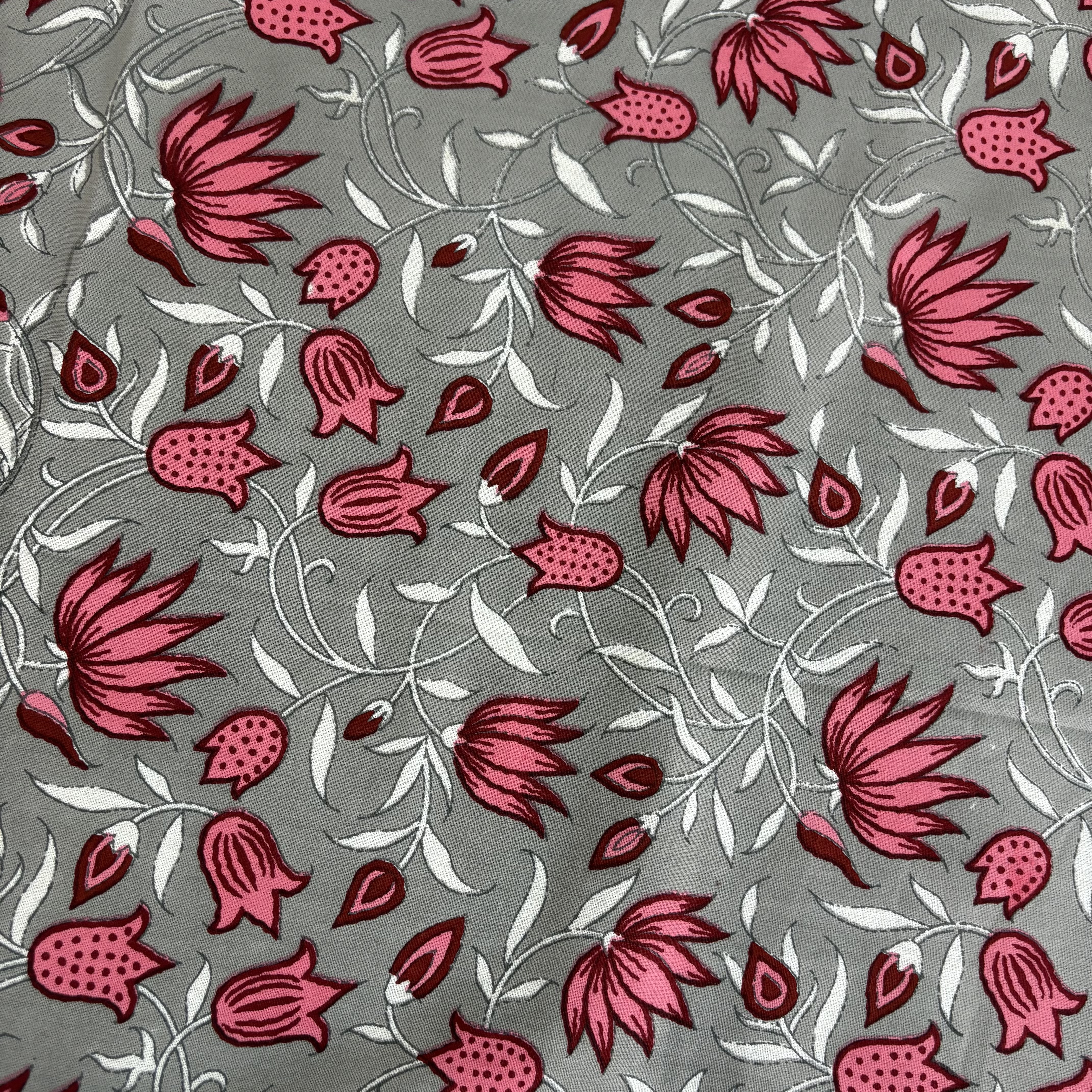 Floral Printed Cotton Bedsheet Set