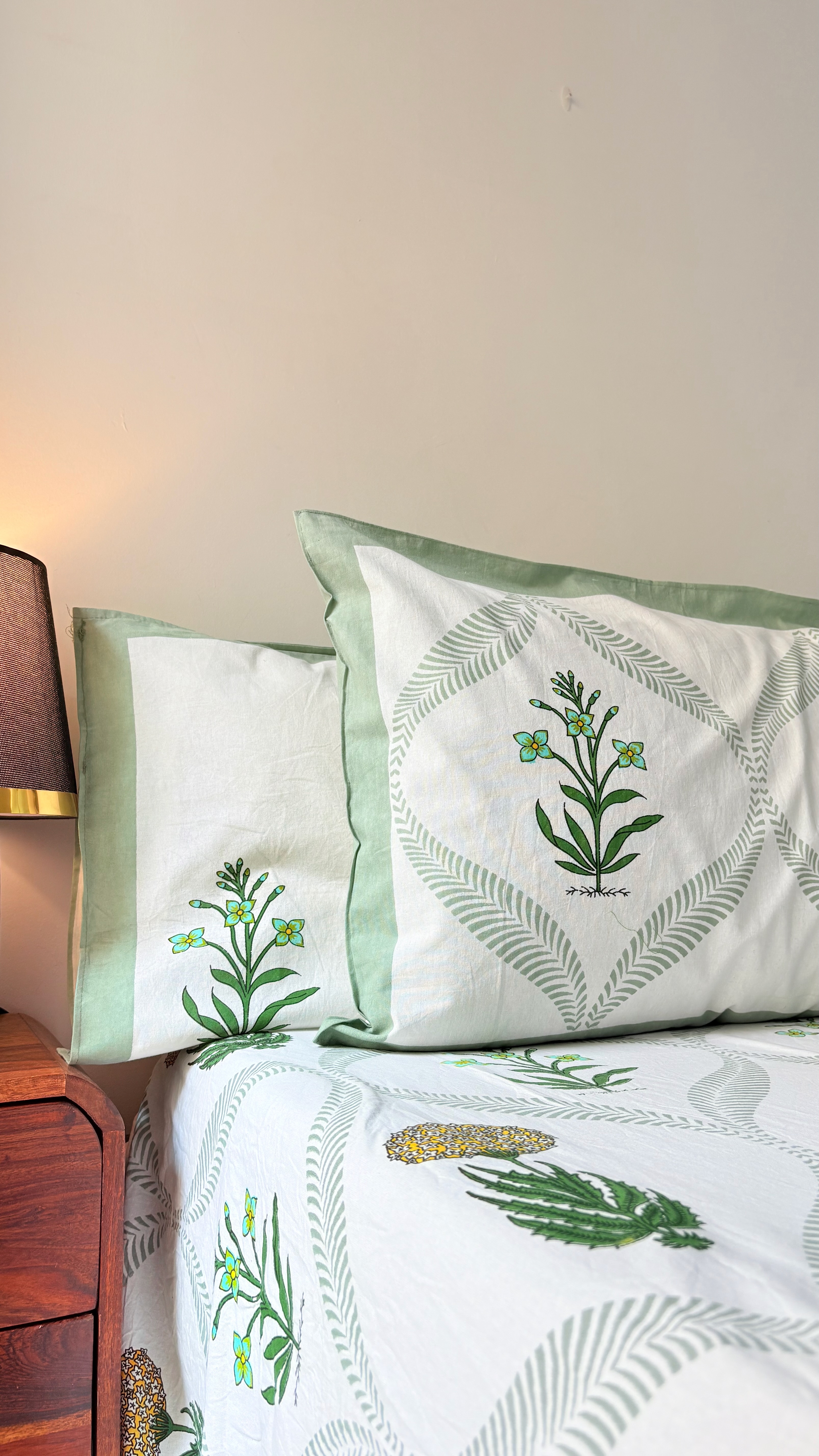 Floral Cotton Bedsheet