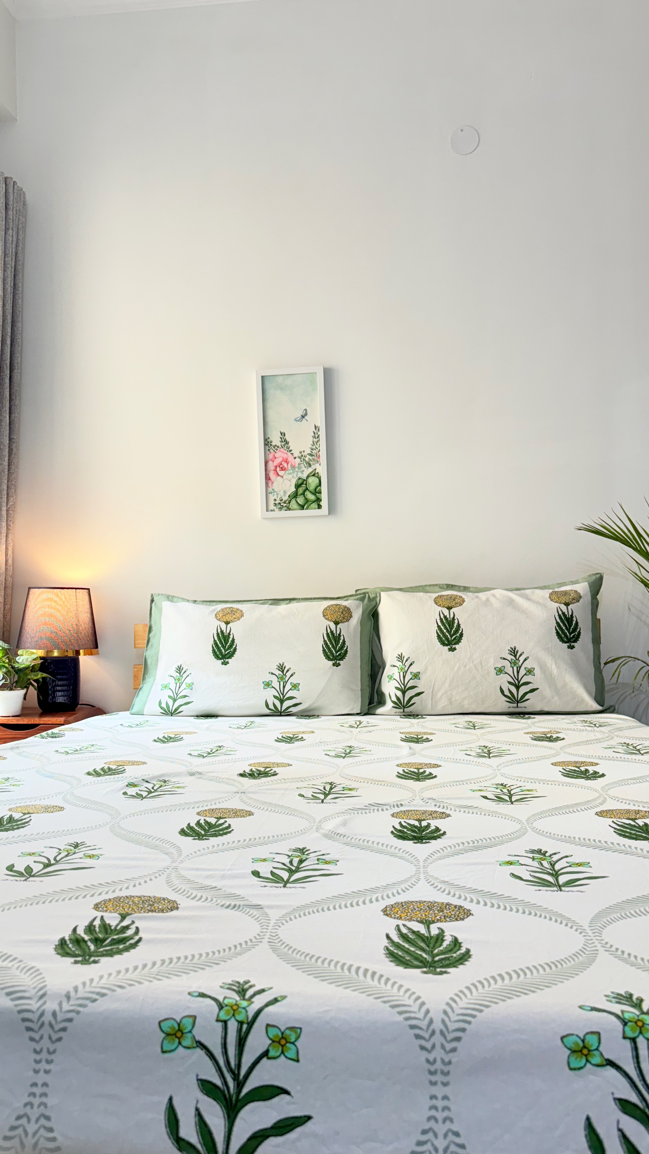 Floral Cotton Bedsheet