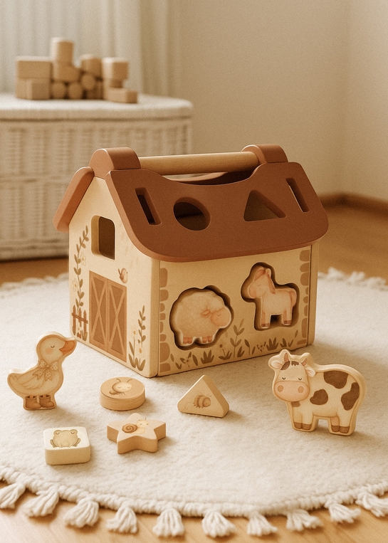 Mrs. Ertha „Tiny Barn“ lavinamoji dėlionė