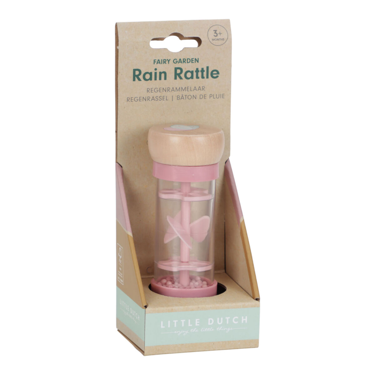 Little Dutch Rain Rattle barškutis "Fairy garden" 