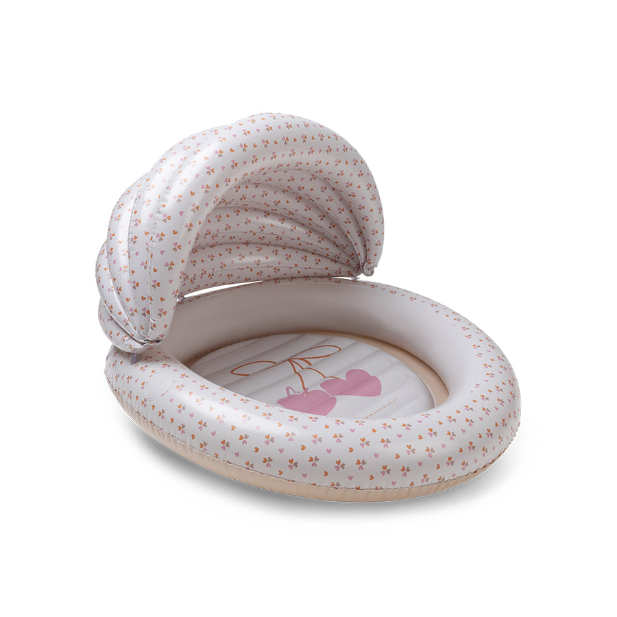 Swim Essentials pripučiamas baseinas su stogeliu "Cozy hearts"